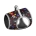 WAUDOG Clothes soft dog harness with QR passport, "NASA" design 18- 20 cm
