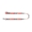 WAUDOG Nylon dog leash "Superhero" design, W 25 mm, L 122 cm