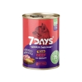 7 DAYS Taze Sığır Etli Yetişkin Kedi Maması 415 Gram