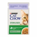 Cat Chow Sterilised Kuzu Etli Yaş Kedi Maması