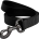 Collar WAUDOG Waterproof Gezdirme Tasması W 15 mm, L 122 cm Siyah