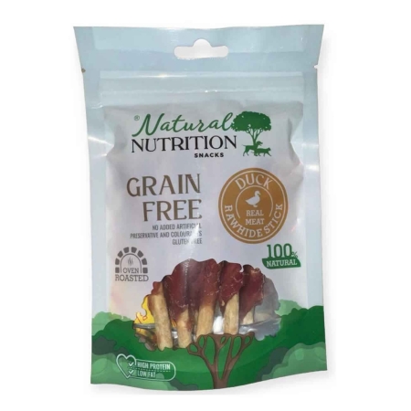 DU-02 Natural Nutrition Ördek Etli Kalsiyum Kemik Köpek Ödülü 75 Gr