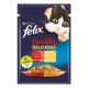 Felix Çifte Lezzet Sığır ve Tavuklu Kedi Yaş Maması