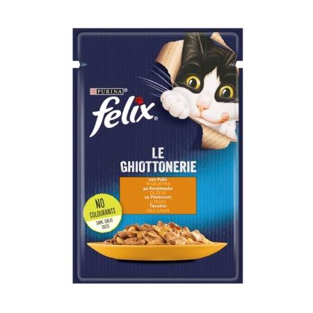 Felix Tavuklu Yetişkin Pouch Kedi Maması 85 gram x 26 Adet