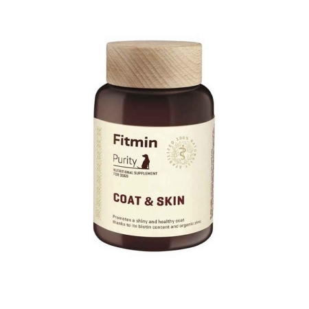 Fitmin Purity Coat & Skin – 160 g Köpek Tüy Dökümü Engelleyici Biotin-Çinko