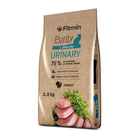 Fitmin Purity Urinary Taze Hindi Etli Yetişkin Kedi Maması 1,5 Kg