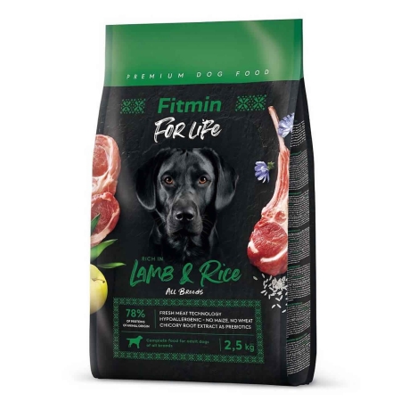 FitminFitmin For Life Lamb Kuzu Etli Köpek Maması - 2,5 kg