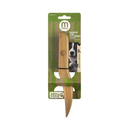 Nylabone Bamboo Kıtık Önleyici Tarak - Geniş (6280023)