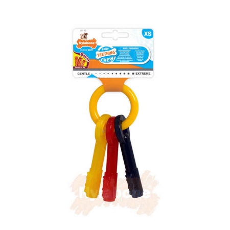 Nylabone Domuz Pastırması Aromalı Yavru Köpek Çiğneme Çubuğu XS