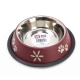 Playfull Renkli Desenli Çelik Mama ve Su Kabı 16 Oz