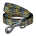 WAUDOG Nylon dog leash "Batman bright" design, W 20 mm, L 122 cm