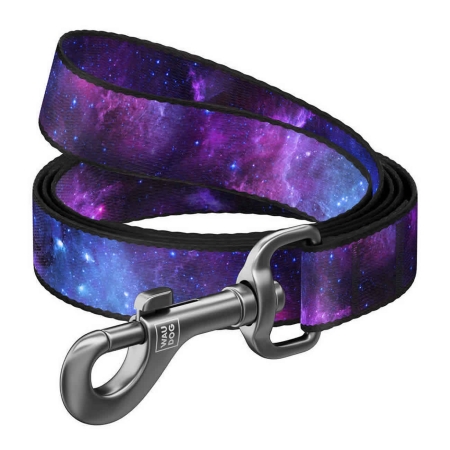 WAUDOG Nylon dog leash with QR-passport 122