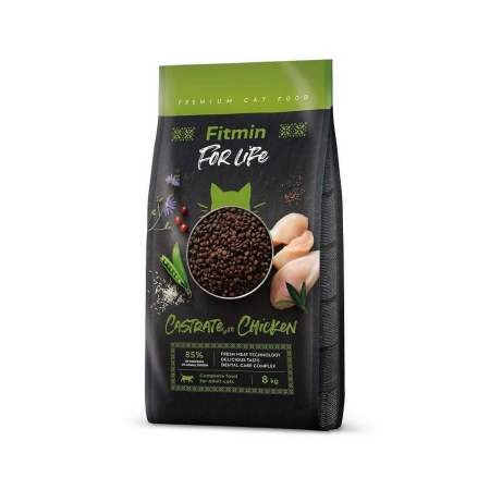 Fitmin Forlife Castrate Chicken 1,8 Kg Kısır Kedi Maması