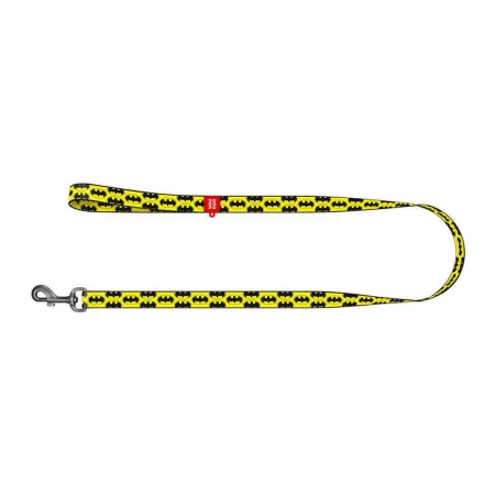 WAUDOG Nylon dog leash "Batman Logo" design, W 25 mm, L 122 cm