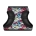 WAUDOG Clothes soft dog harness with QR passport, "Superman comics" design 18-20 cm