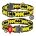 Collar Waudog Batman Logolu Metal Tokalı Köpek Boyun Tasması 23-35 Cm
