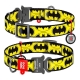Collar Waudog Batman Logolu Metal Tokalı Köpek Boyun Tasması 35-58 Cm 25mm