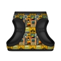 WAUDOG Clothes soft dog harness with QR passport