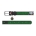 WAUDOG Design genuine leather dog collar with QR passport, "Joker" design, W 15 mm, L 26- 35 cm black