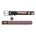 WAUDOG Design genuine leather dog collar with QR passport, "Wonder Woman" design, W 15 mm, L 26-35 cm black
