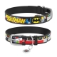 WAUDOG Design genuine leather dog collar with QR passport