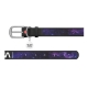 WAUDOG Design genuine leather dog collar with QR passport
