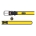 WAUDOG Design genuine leather dog collar with QR passport, "Batman2" designL 29-38 cm black