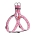 WAUDOG Nylon dog harness with QR passport
